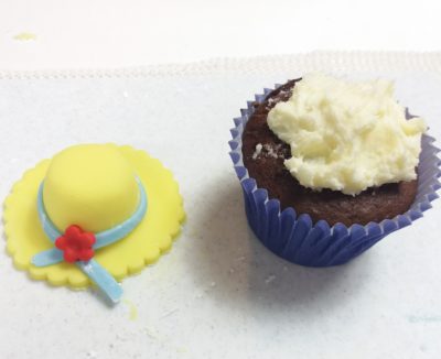 Easter Bonnet Cupcake Toppers