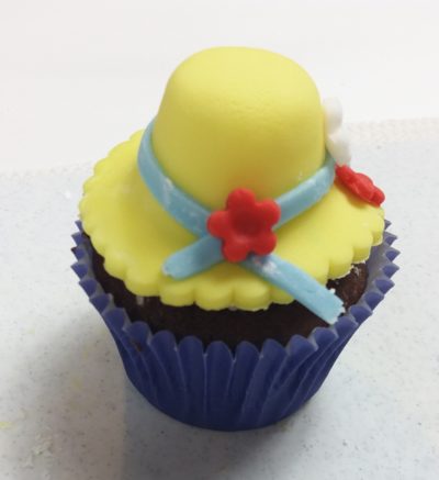 Easter Bonnet Cupcake Toppers