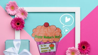 Mother's Day Cupcake Card