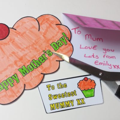 Mother's Day Cupcake Card