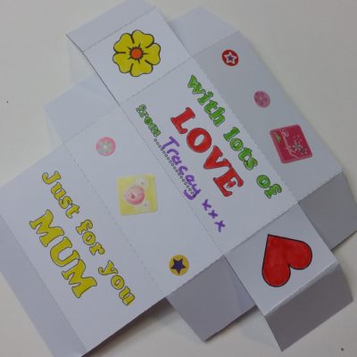Mother's Day Paper Gift Box