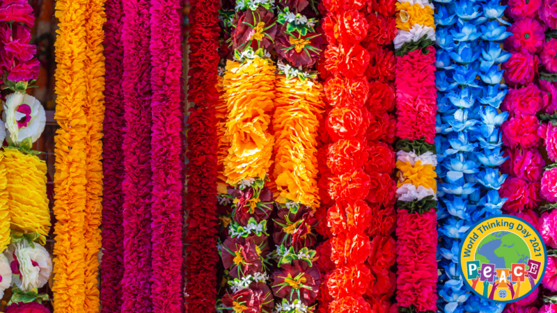 Flower garland